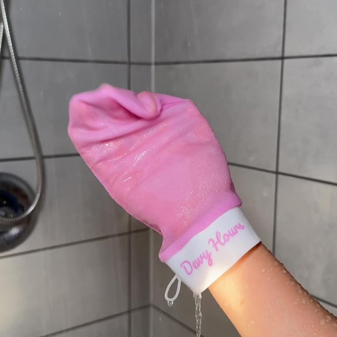 body products handschuhe Exfoliating Body Glove Turquoise