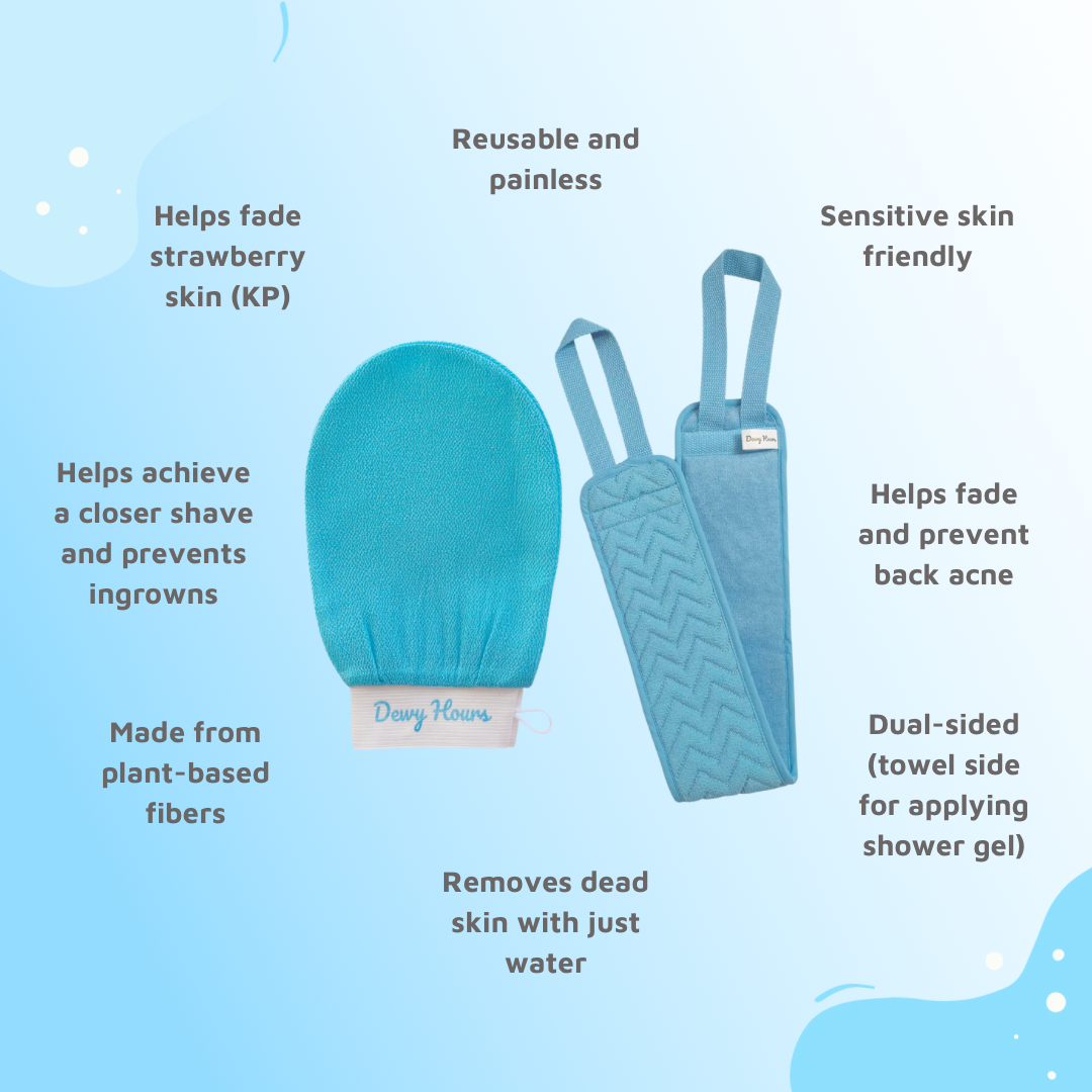 Exfoliating Body Bundle - Dewy Hours