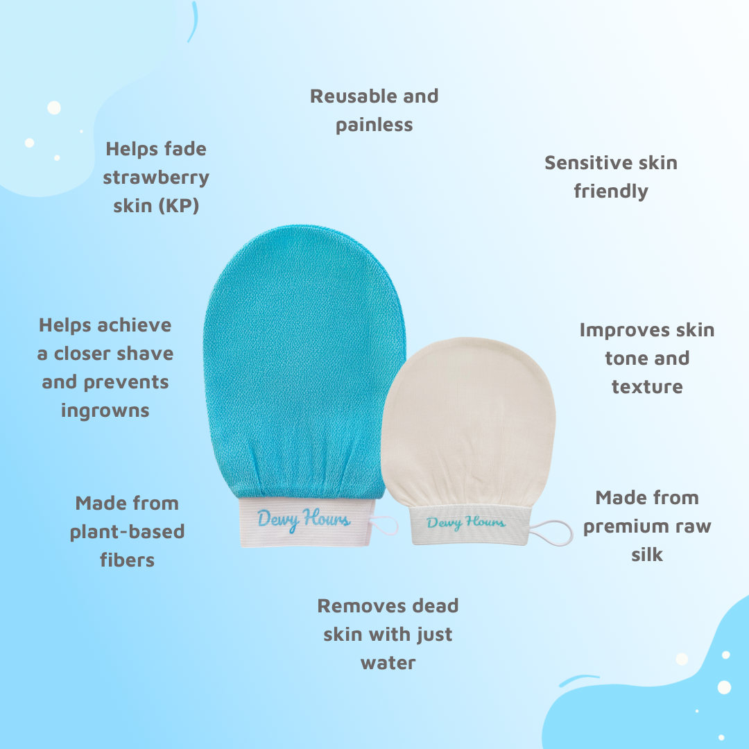 Exfoliating Face and Body Bundle - Dewy Hours