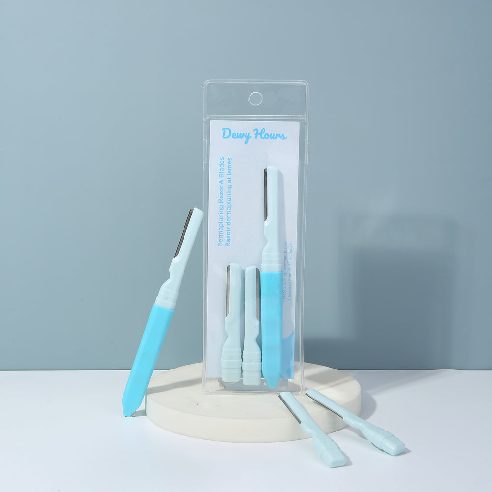 
                  
                    Dermaplaning Razor and Replacement Blades - Dewy Hours
                  
                
