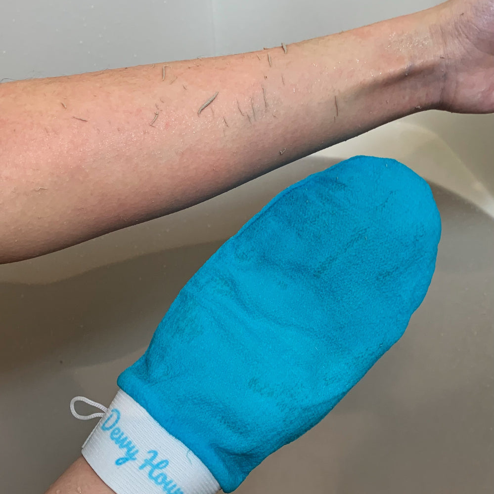 Exfoliating Body Glove – Dewy Hours